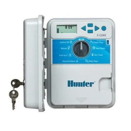 Контроллер HUNTER X-CORE XC-401-E (4 зоны) наружный